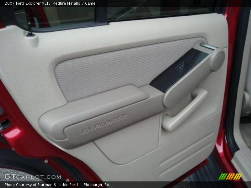 Redfire Metallic / Camel 2007 Ford Explorer XLT