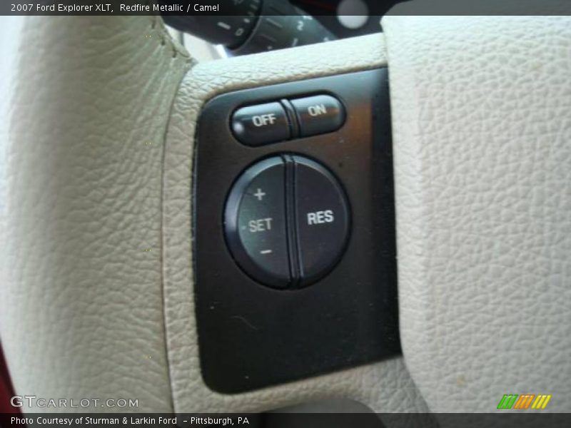 Redfire Metallic / Camel 2007 Ford Explorer XLT