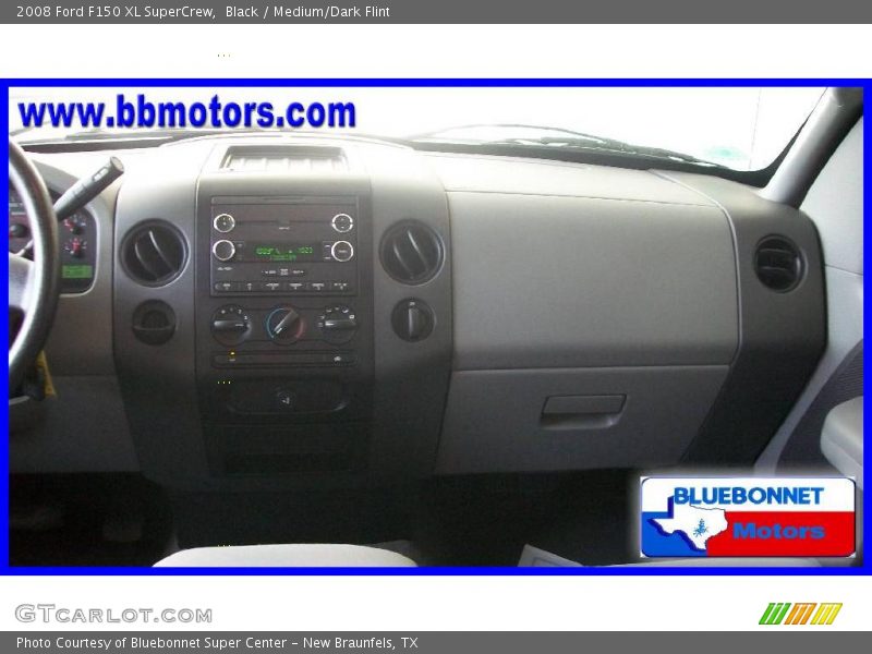 Black / Medium/Dark Flint 2008 Ford F150 XL SuperCrew