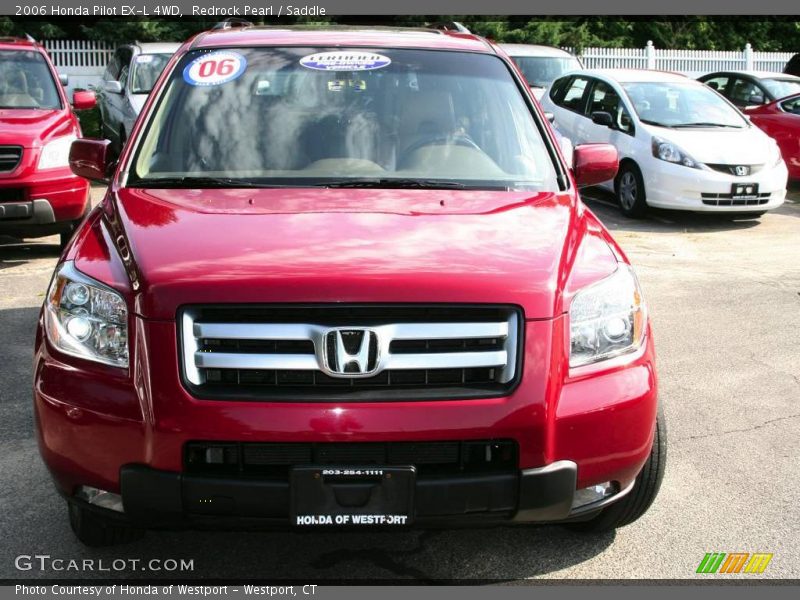 Redrock Pearl / Saddle 2006 Honda Pilot EX-L 4WD