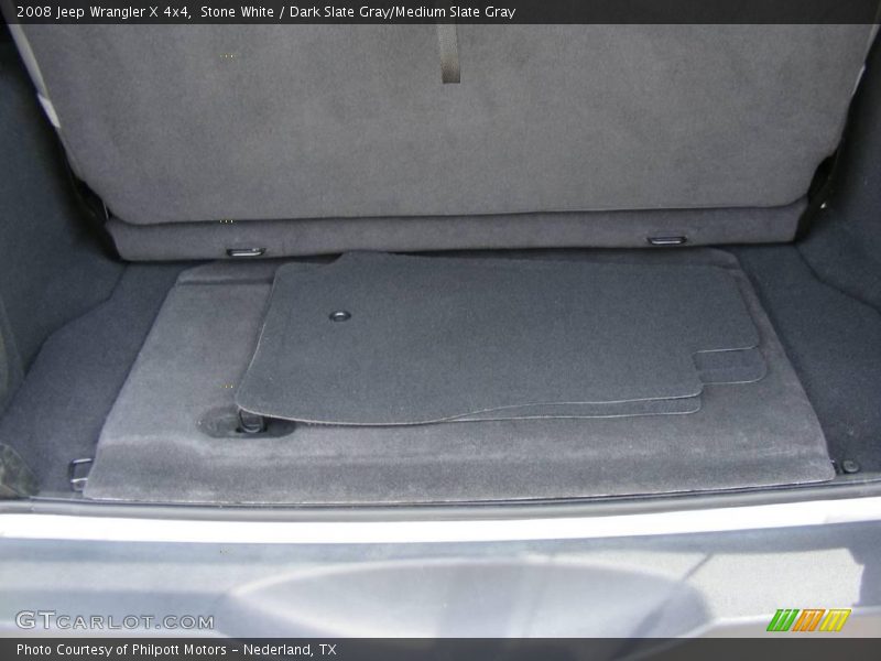 Stone White / Dark Slate Gray/Medium Slate Gray 2008 Jeep Wrangler X 4x4