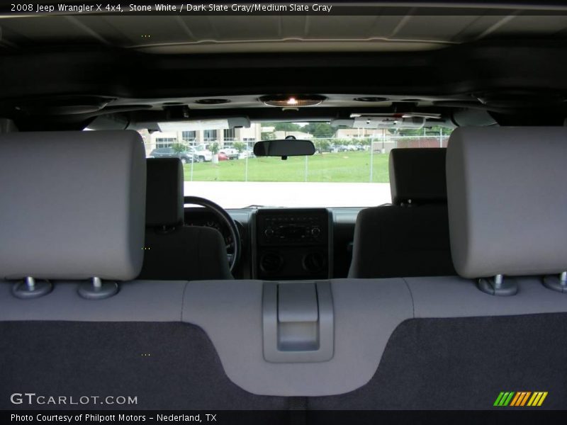 Stone White / Dark Slate Gray/Medium Slate Gray 2008 Jeep Wrangler X 4x4