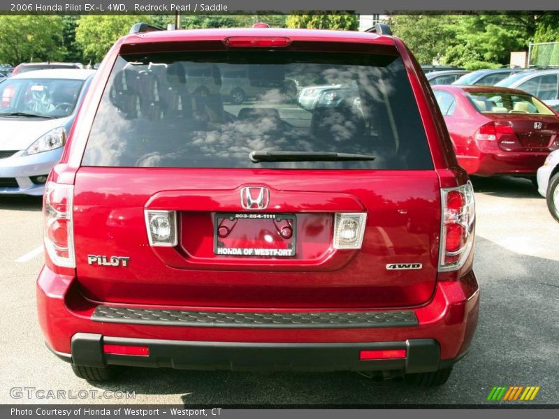 Redrock Pearl / Saddle 2006 Honda Pilot EX-L 4WD