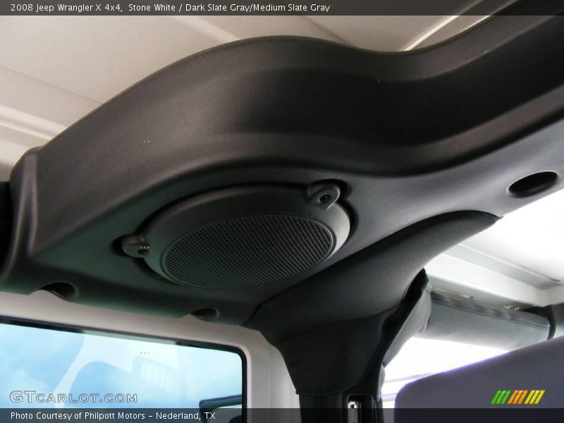 Stone White / Dark Slate Gray/Medium Slate Gray 2008 Jeep Wrangler X 4x4