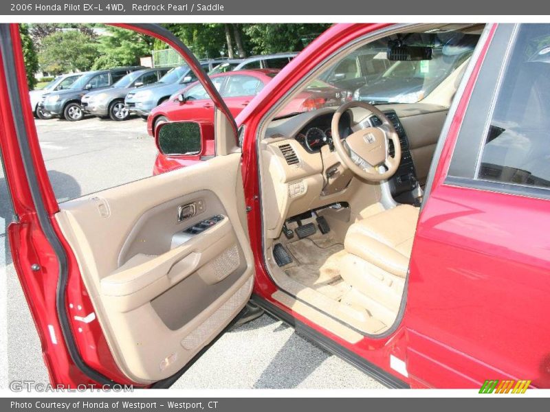 Redrock Pearl / Saddle 2006 Honda Pilot EX-L 4WD