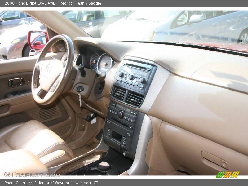 Redrock Pearl / Saddle 2006 Honda Pilot EX-L 4WD