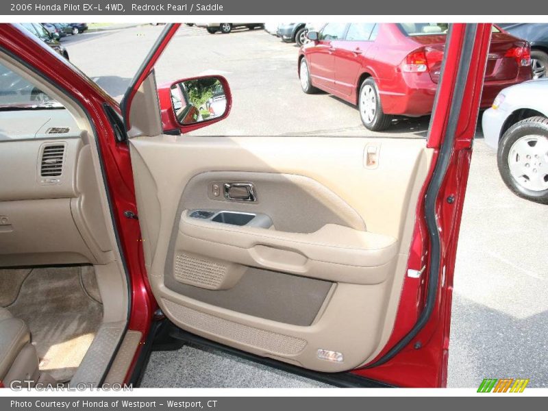 Redrock Pearl / Saddle 2006 Honda Pilot EX-L 4WD