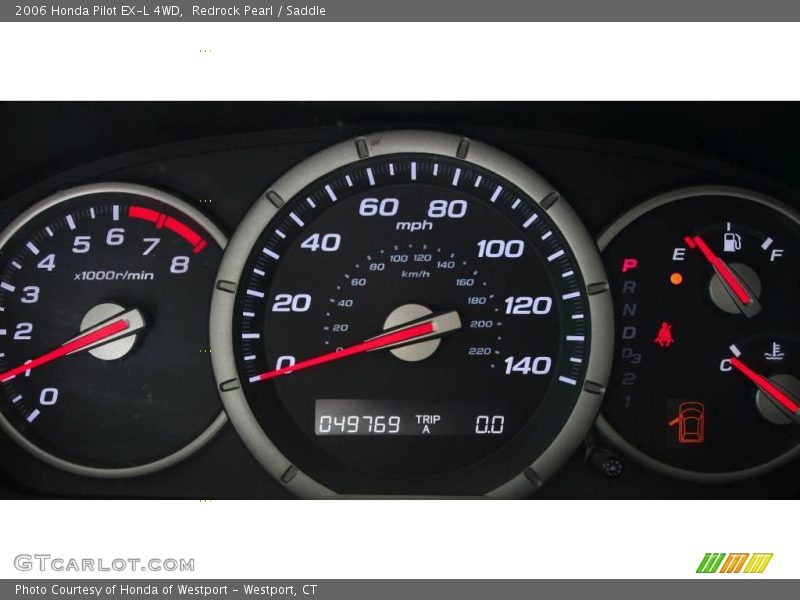 Redrock Pearl / Saddle 2006 Honda Pilot EX-L 4WD