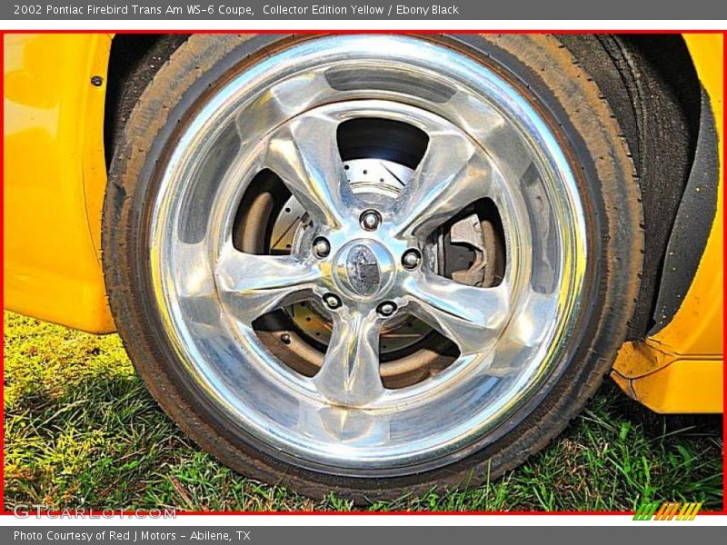 Collector Edition Yellow / Ebony Black 2002 Pontiac Firebird Trans Am WS-6 Coupe