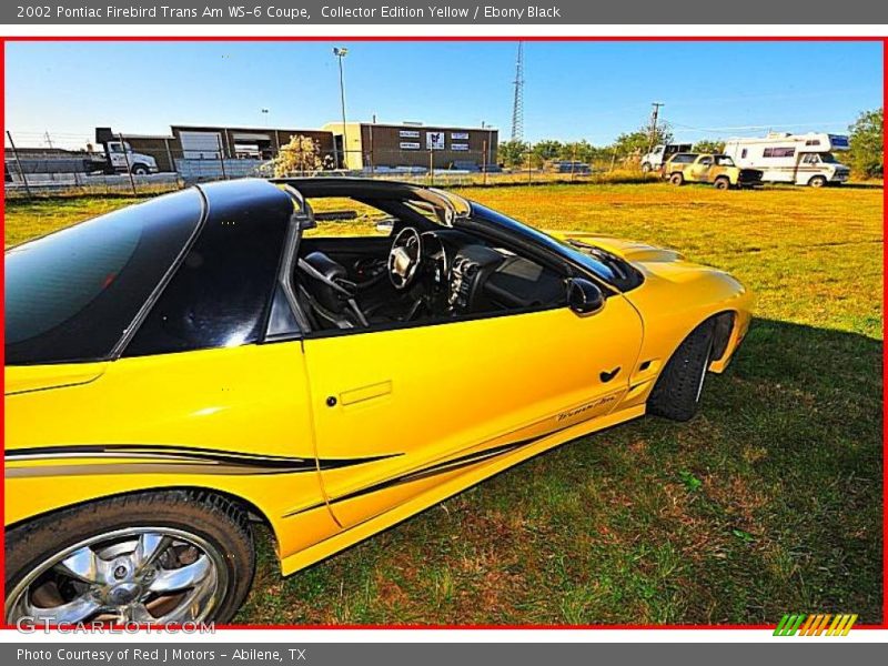 Collector Edition Yellow / Ebony Black 2002 Pontiac Firebird Trans Am WS-6 Coupe