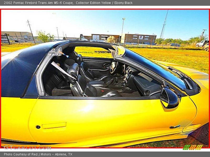 Collector Edition Yellow / Ebony Black 2002 Pontiac Firebird Trans Am WS-6 Coupe