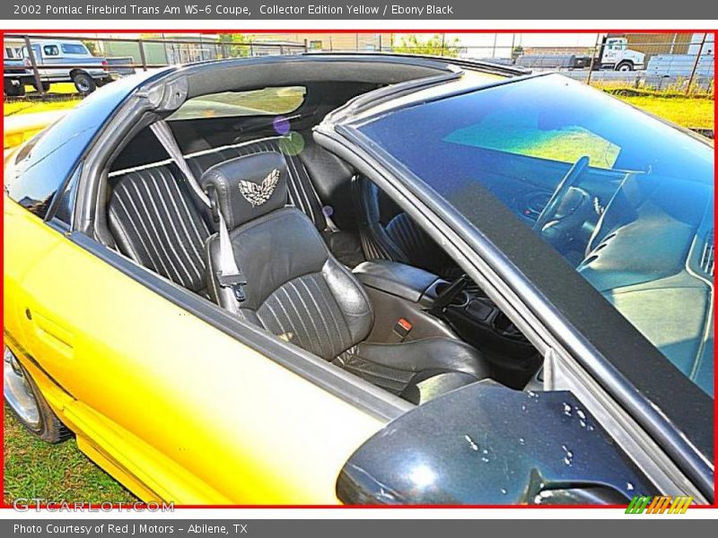 Collector Edition Yellow / Ebony Black 2002 Pontiac Firebird Trans Am WS-6 Coupe