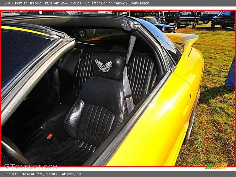 Collector Edition Yellow / Ebony Black 2002 Pontiac Firebird Trans Am WS-6 Coupe