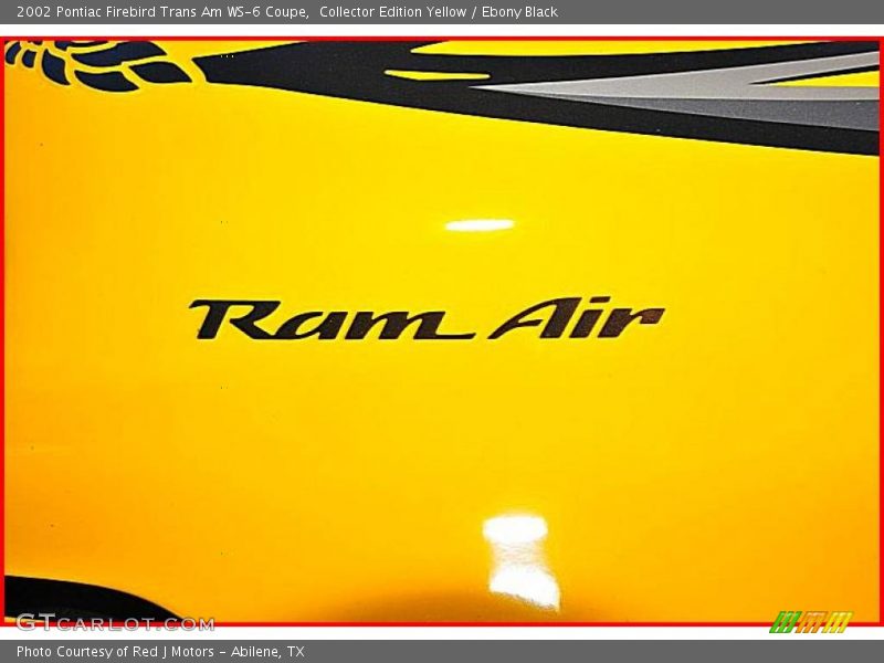 Collector Edition Yellow / Ebony Black 2002 Pontiac Firebird Trans Am WS-6 Coupe