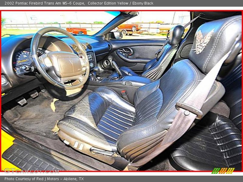 Collector Edition Yellow / Ebony Black 2002 Pontiac Firebird Trans Am WS-6 Coupe