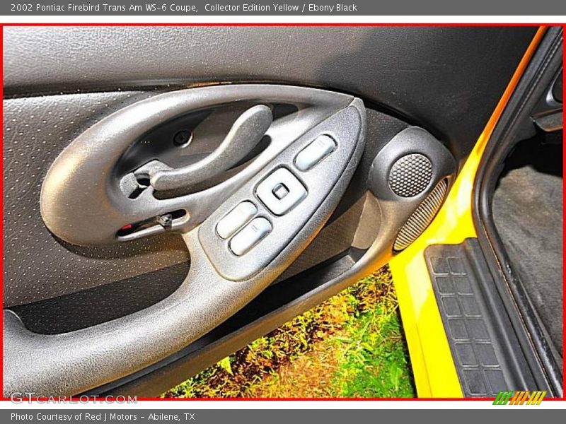 Collector Edition Yellow / Ebony Black 2002 Pontiac Firebird Trans Am WS-6 Coupe