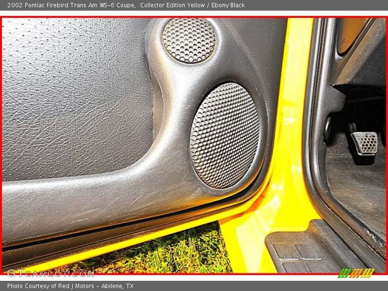 Collector Edition Yellow / Ebony Black 2002 Pontiac Firebird Trans Am WS-6 Coupe