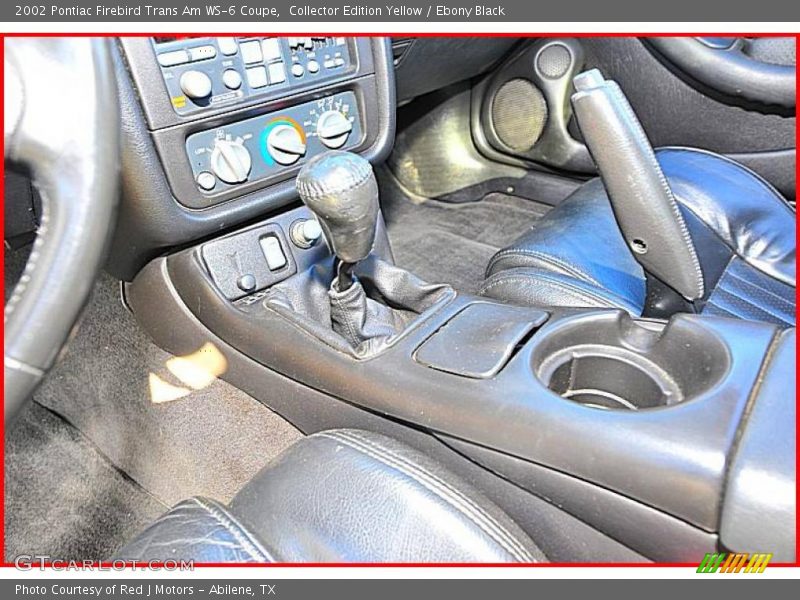 Collector Edition Yellow / Ebony Black 2002 Pontiac Firebird Trans Am WS-6 Coupe