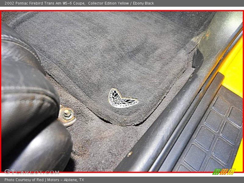 Collector Edition Yellow / Ebony Black 2002 Pontiac Firebird Trans Am WS-6 Coupe