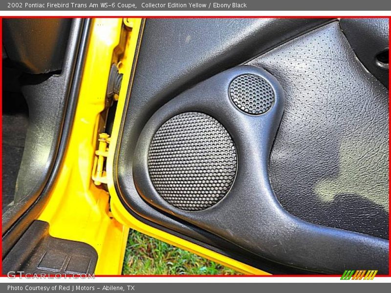Collector Edition Yellow / Ebony Black 2002 Pontiac Firebird Trans Am WS-6 Coupe