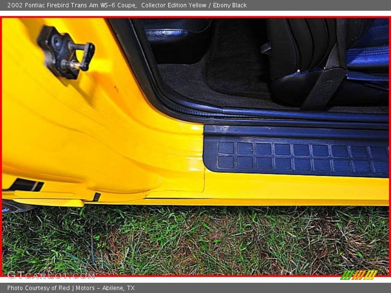 Collector Edition Yellow / Ebony Black 2002 Pontiac Firebird Trans Am WS-6 Coupe