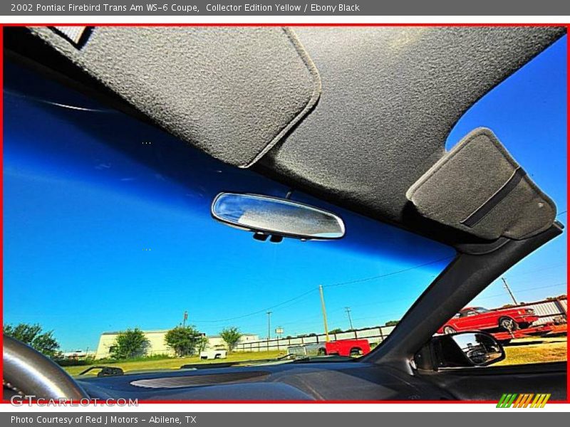 Collector Edition Yellow / Ebony Black 2002 Pontiac Firebird Trans Am WS-6 Coupe