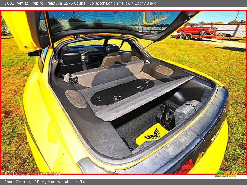 Collector Edition Yellow / Ebony Black 2002 Pontiac Firebird Trans Am WS-6 Coupe