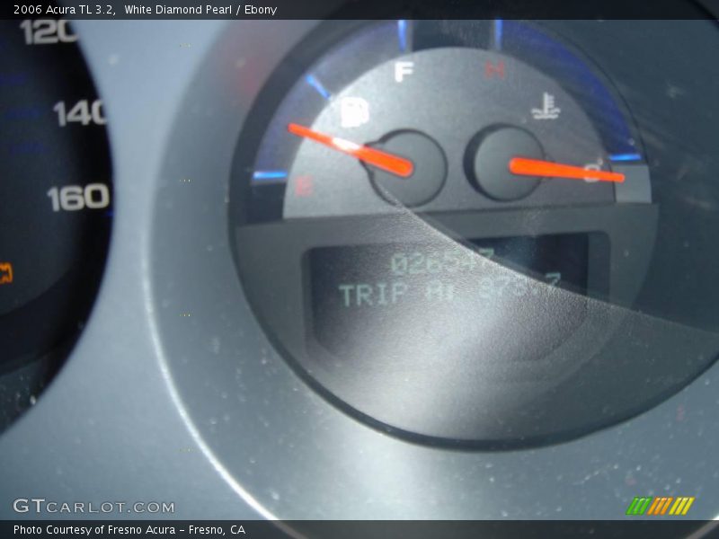 White Diamond Pearl / Ebony 2006 Acura TL 3.2