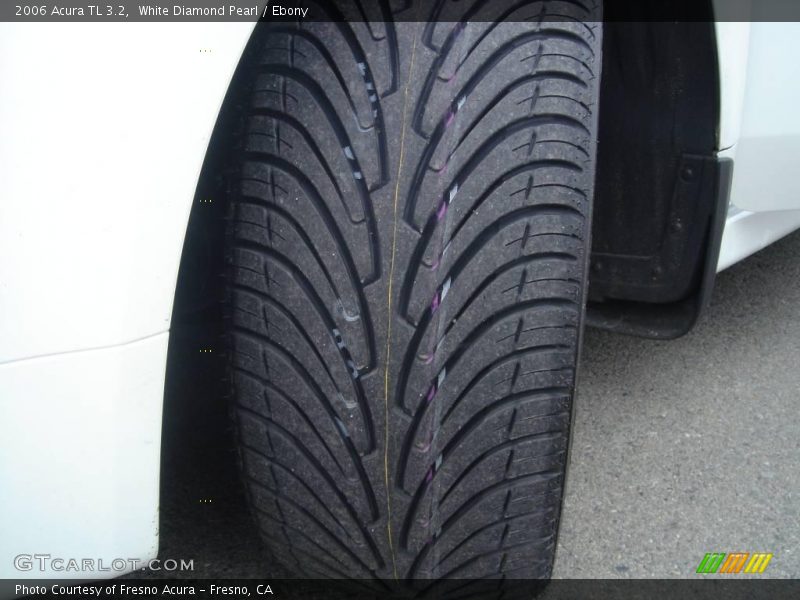 White Diamond Pearl / Ebony 2006 Acura TL 3.2