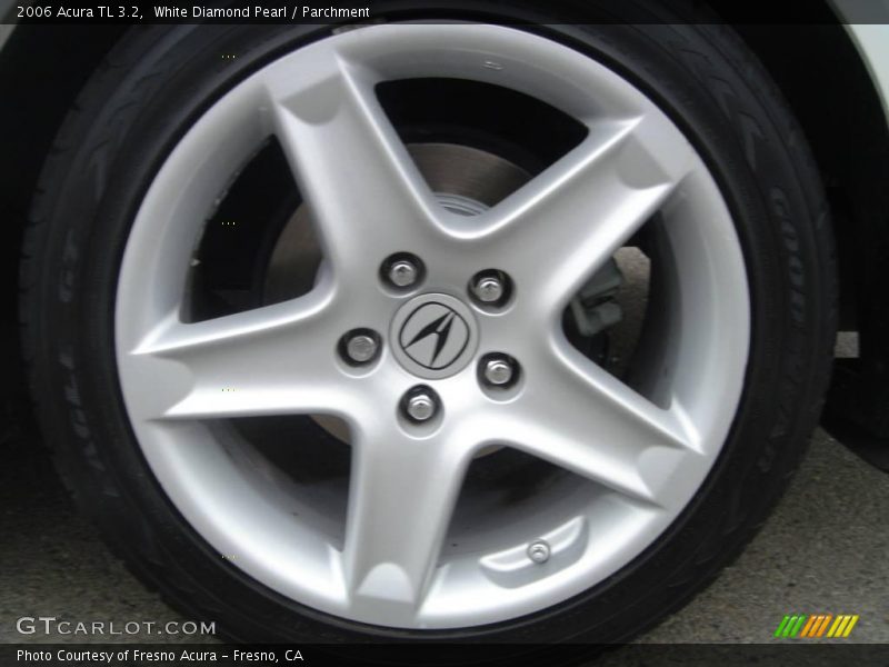 White Diamond Pearl / Parchment 2006 Acura TL 3.2