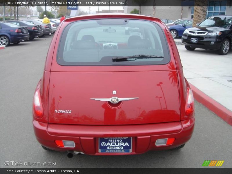 Inferno Red Crystal Pearl / Pastel Slate Gray 2007 Chrysler PT Cruiser