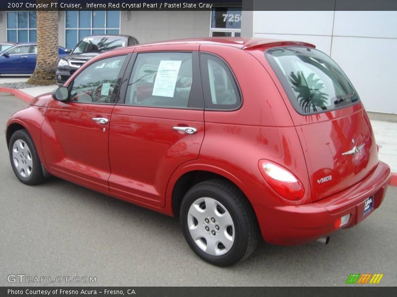 Inferno Red Crystal Pearl / Pastel Slate Gray 2007 Chrysler PT Cruiser