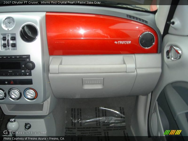 Inferno Red Crystal Pearl / Pastel Slate Gray 2007 Chrysler PT Cruiser