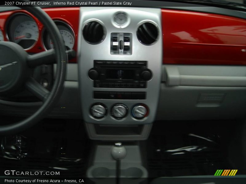 Inferno Red Crystal Pearl / Pastel Slate Gray 2007 Chrysler PT Cruiser