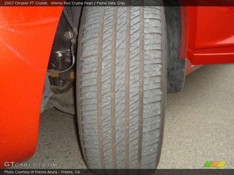 Inferno Red Crystal Pearl / Pastel Slate Gray 2007 Chrysler PT Cruiser