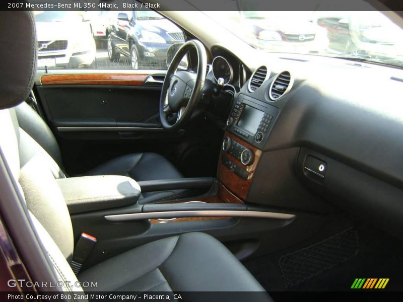 Black / Black 2007 Mercedes-Benz ML 350 4Matic