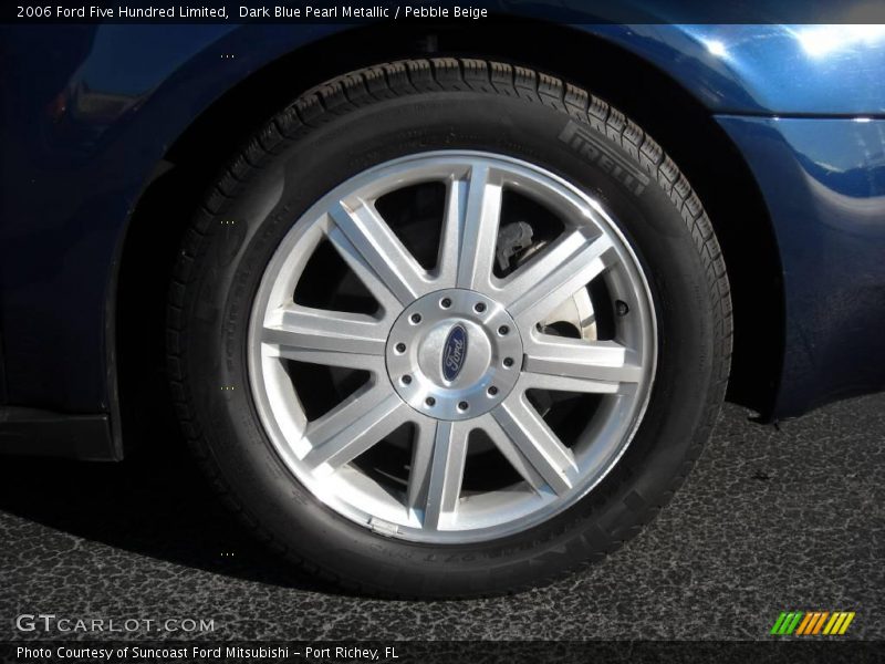 Dark Blue Pearl Metallic / Pebble Beige 2006 Ford Five Hundred Limited