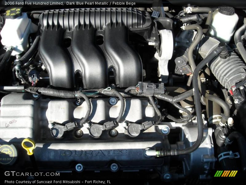 Dark Blue Pearl Metallic / Pebble Beige 2006 Ford Five Hundred Limited