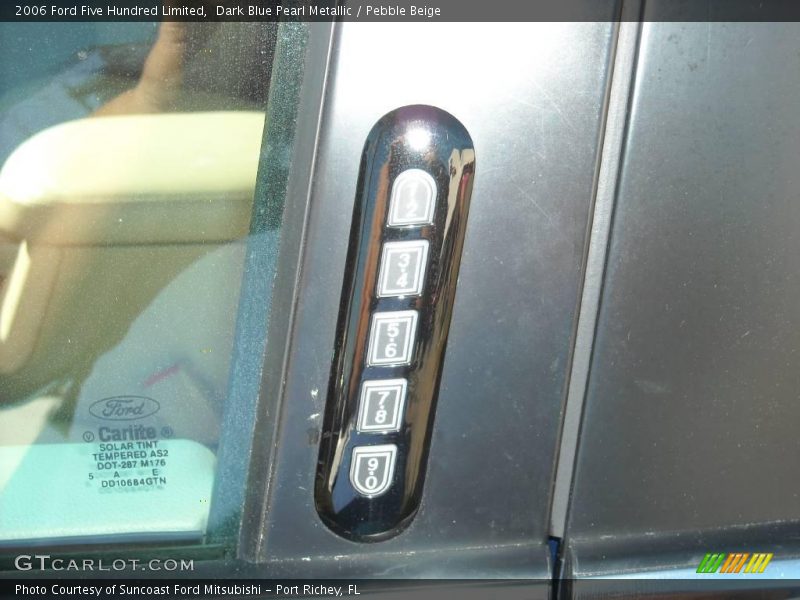 Dark Blue Pearl Metallic / Pebble Beige 2006 Ford Five Hundred Limited