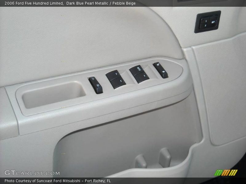 Dark Blue Pearl Metallic / Pebble Beige 2006 Ford Five Hundred Limited