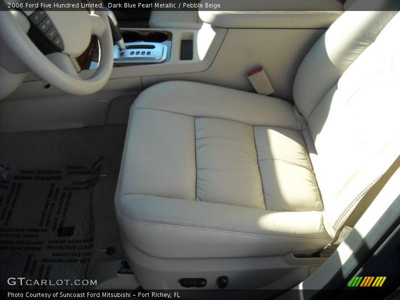 Dark Blue Pearl Metallic / Pebble Beige 2006 Ford Five Hundred Limited