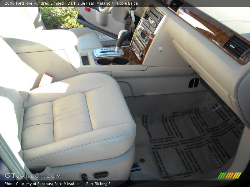 Dark Blue Pearl Metallic / Pebble Beige 2006 Ford Five Hundred Limited