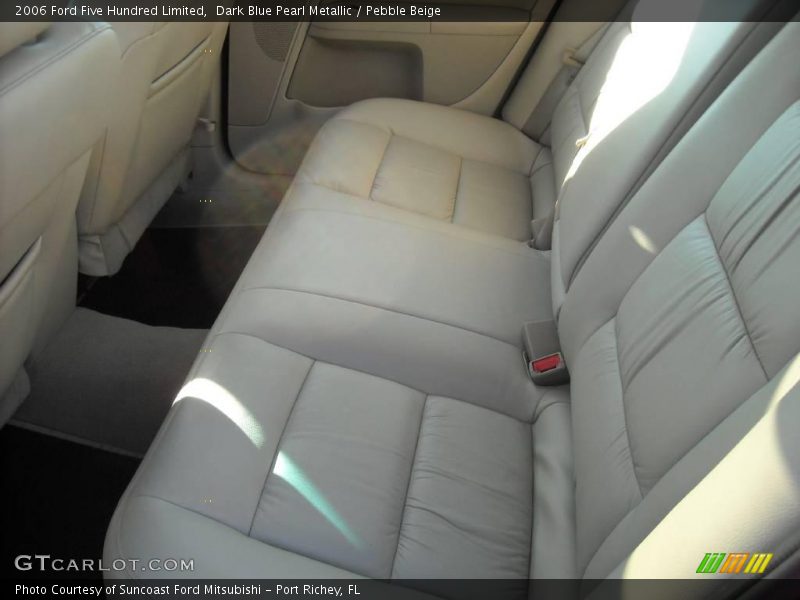 Dark Blue Pearl Metallic / Pebble Beige 2006 Ford Five Hundred Limited