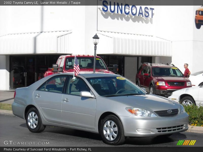 Lunar Mist Metallic / Taupe 2002 Toyota Camry LE