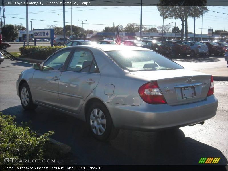 Lunar Mist Metallic / Taupe 2002 Toyota Camry LE
