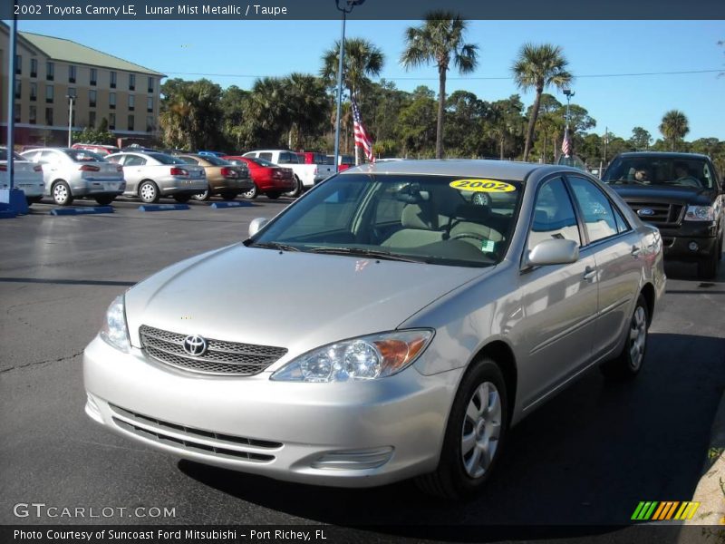Lunar Mist Metallic / Taupe 2002 Toyota Camry LE