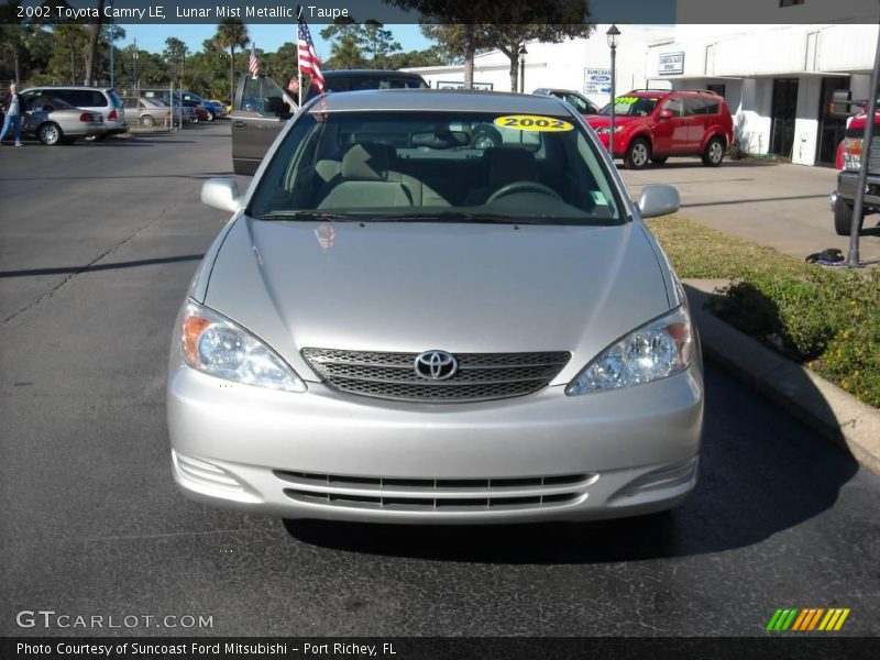 Lunar Mist Metallic / Taupe 2002 Toyota Camry LE