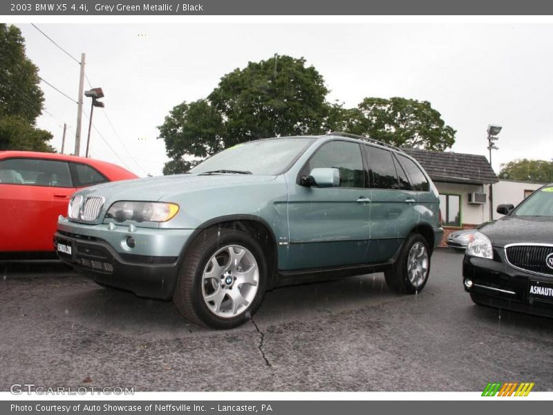 Grey Green Metallic / Black 2003 BMW X5 4.4i