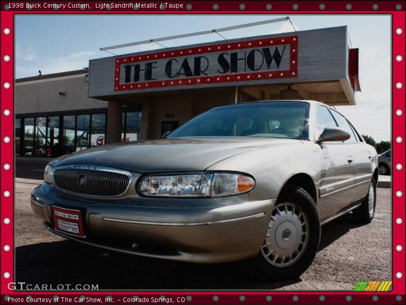 Light Sandrift Metallic / Taupe 1998 Buick Century Custom