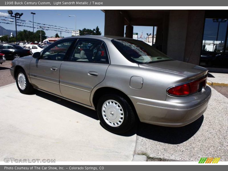Light Sandrift Metallic / Taupe 1998 Buick Century Custom